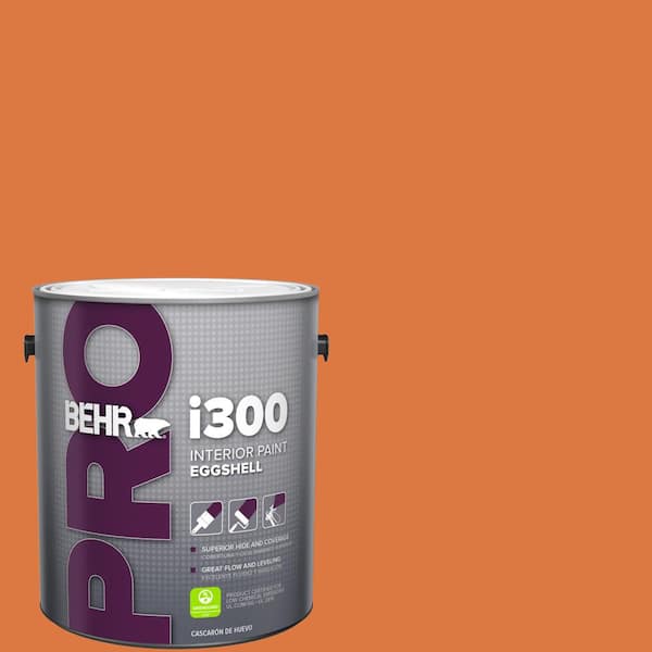 1 gal. #P210-7 Japanese Koi Eggshell Interior Paint