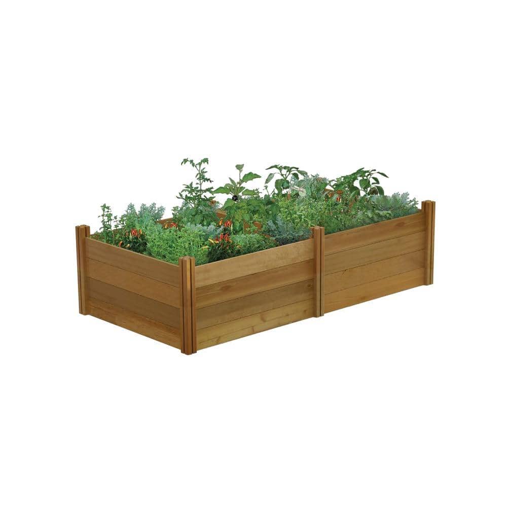 Gronomics 48 in. x 95 in. x 26 in. Modular Raised Garden Bed MRGB 48-95-26 Sansujyuku sansujyuku.com
