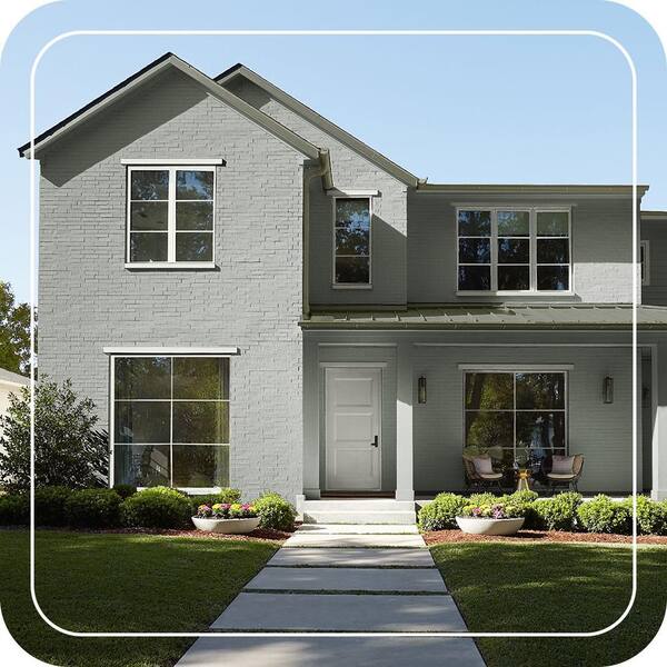 BEHR ULTRA - 1 gal. #BXC-72 Evergreen Trail Satin Enamel Exterior Paint & Primer