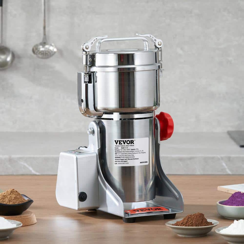 High-Speed Stainless Steel Electric Grain Mill Grinder for Commercial Use
