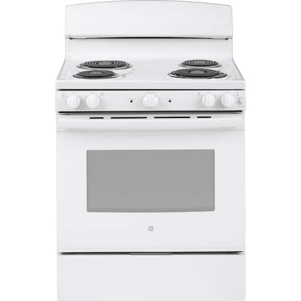 GE 30 in. 5.0 cu. ft. Electric Range Oven in White