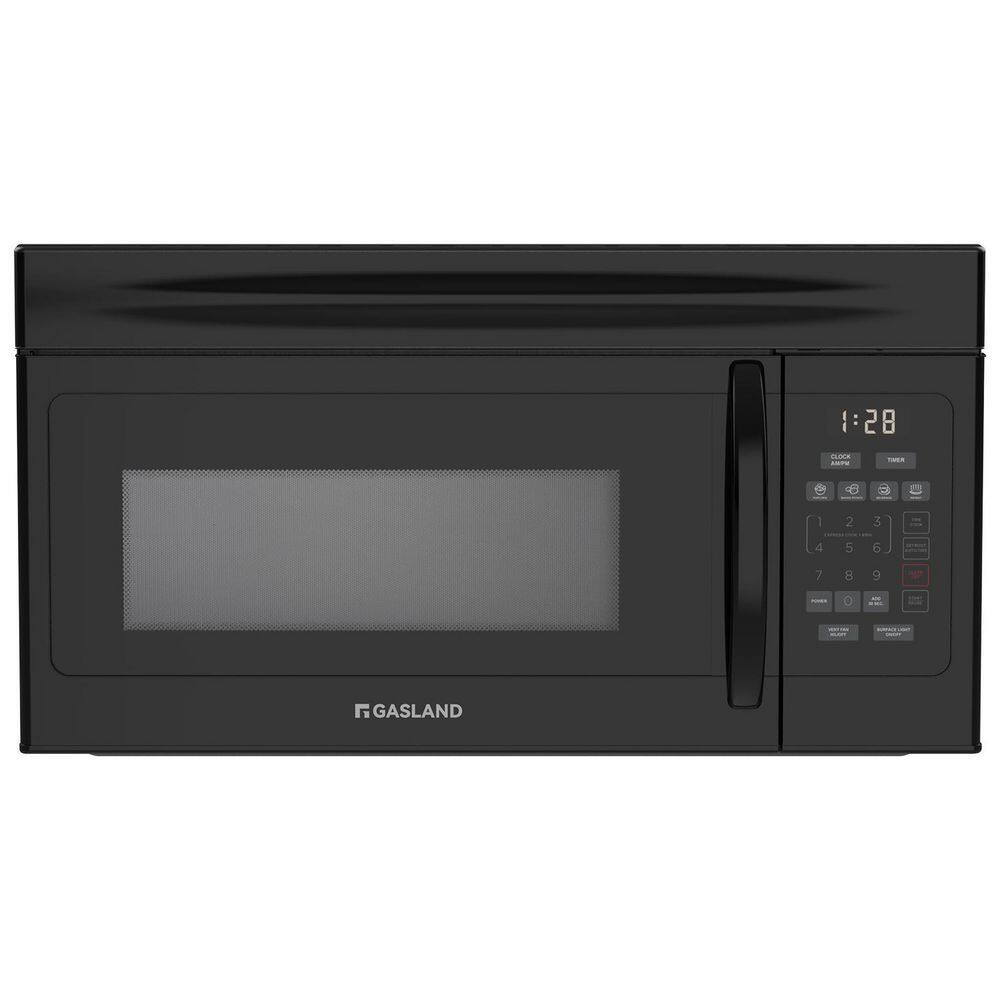 Elexnux 1.6 cu. ft. 1000W Over-the-Range Microwave in Black with 10 Variable Power Levels
