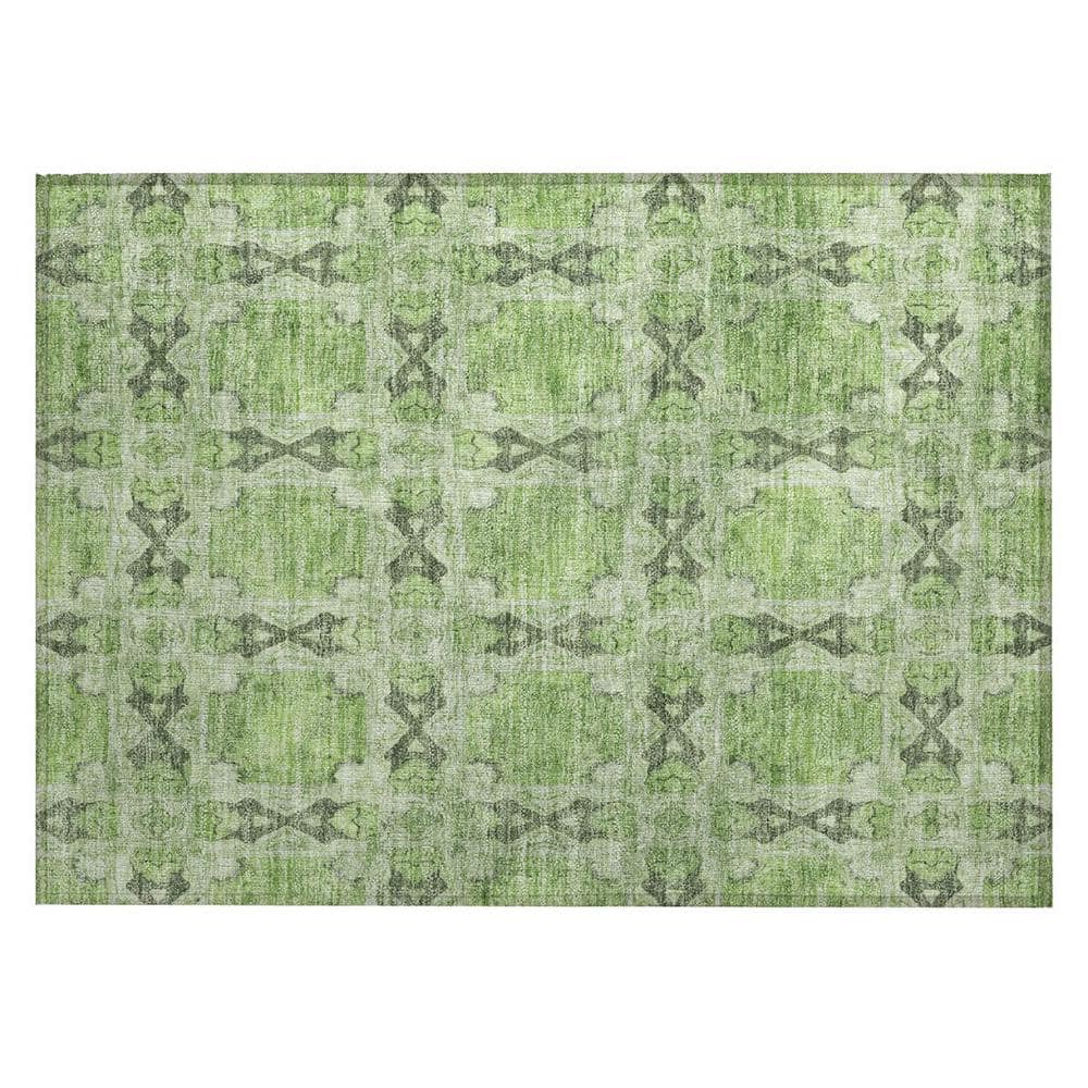 2 X 3 Green Floral Outdoor Area Rug price history on PriceWatchPro
