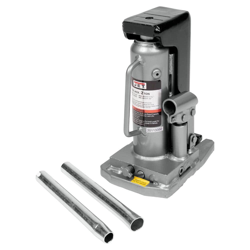 JET 2 Ton Hydraulic Bottle Jack, JHJ-2 - JT9-453301