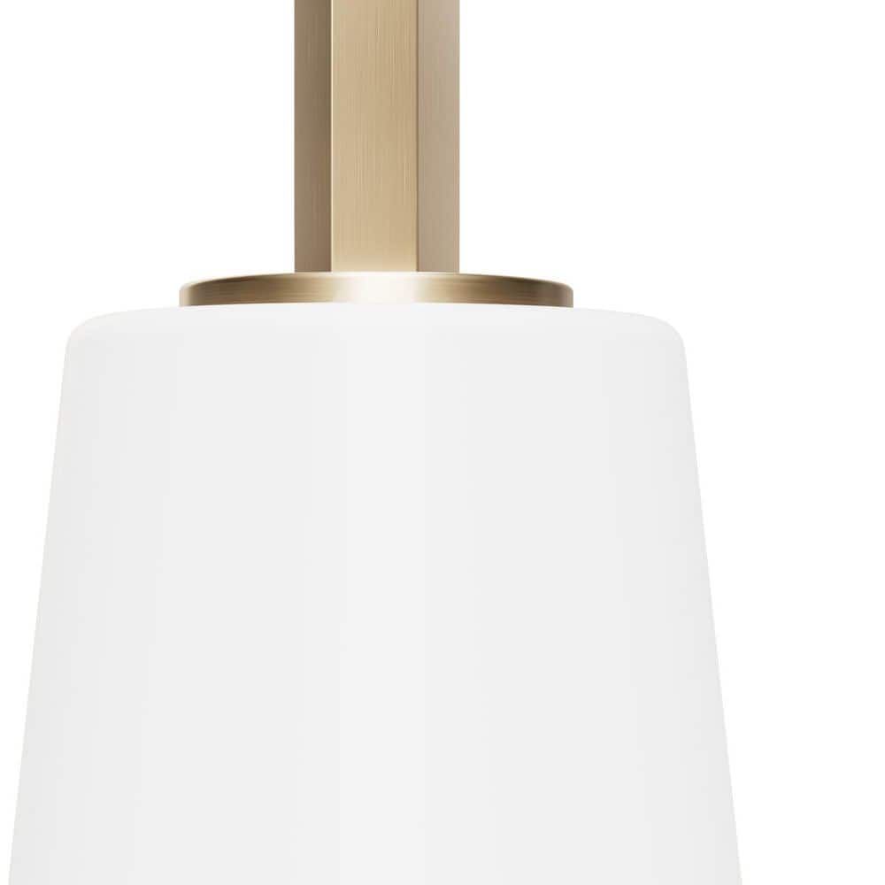 Alturas Gold Mini LED Pendant with Sophisticated Glass Shade