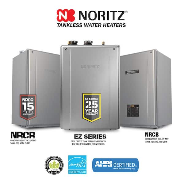 noritz tankless water heater venting