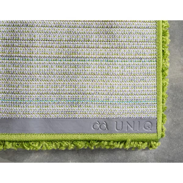 Unique Loom 8 Ft Round Rug in Green (3150454)