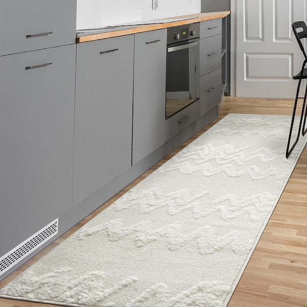 Palafito Geometric High-Low Area Rug