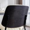 Noble House Nook Beige Modern PU Leather Upholstered Dining Chairs, Metal Tapered Legs, Set of 2 114705
