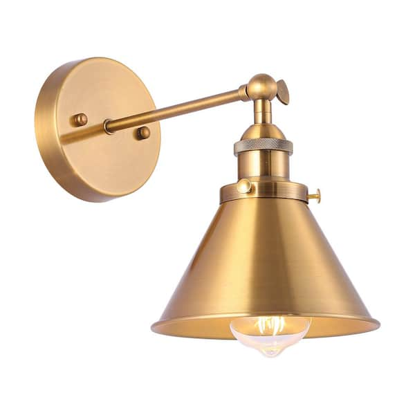 matrix decor 1-Light Golden Sconce Wall Light