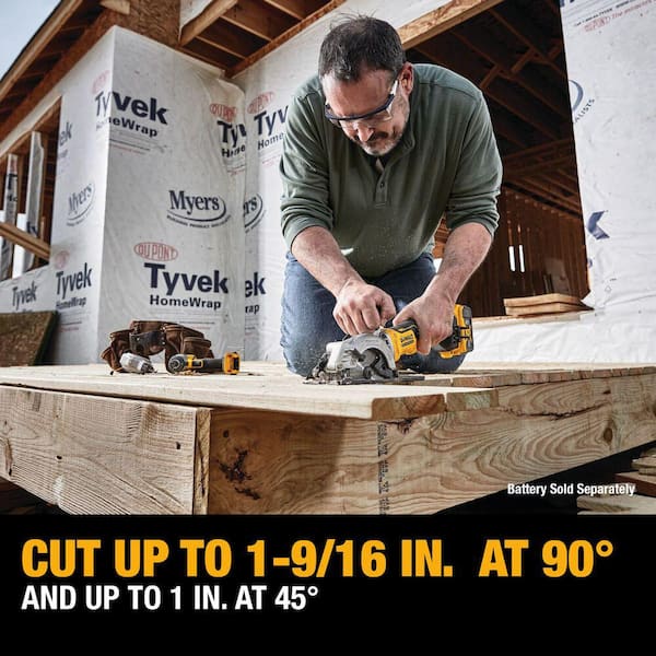 DEWALT - ATOMIC 20V MAX Cordless Brushless 4-1/2 in. Circular Saw (Tool Only)