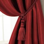 Elrene Charlotte Ivory Polyester Tieback Curtain Holdback 20065IVR - The  Home Depot