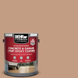 1 gal. #S210-4 Canyon Dusk Self-Priming 1-Part Epoxy Satin Interior/Exterior Concrete and Garage Floor Paint