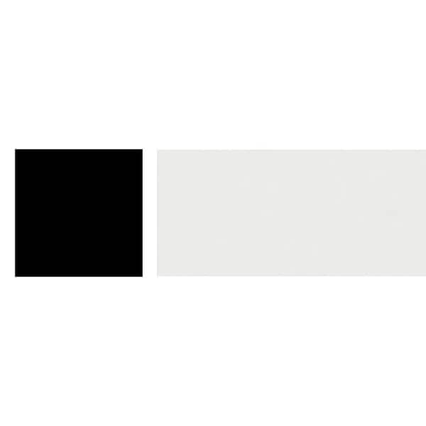 1-1/2 in. x 1-1/2 in. x 96 in. Square Moulding, PVC