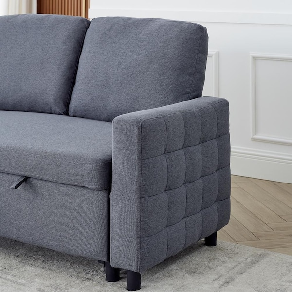 Bed couch best sale chair combo