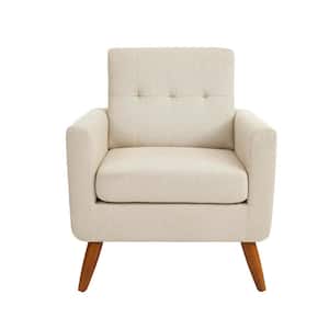 Carlsden Riverbed Beige Upholstered Accent Chair
