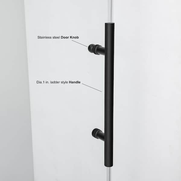 Villena Rectangle Single Sliding Frameless Shower Enclosure