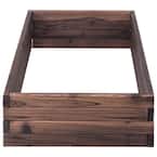 9 in. wood Wooden Garden Planter Box Bed Kit