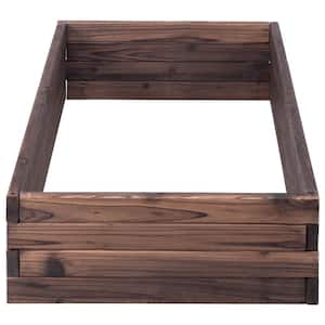9 in. Wooden Garden Planter Box Bed Kit