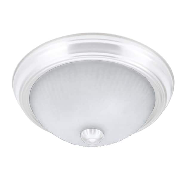 Cambridge 2-Light White Flushmount