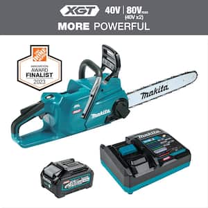 XGT 16 in. 40V max Brushless Electric Battery Chainsaw Kit (4.0Ah)