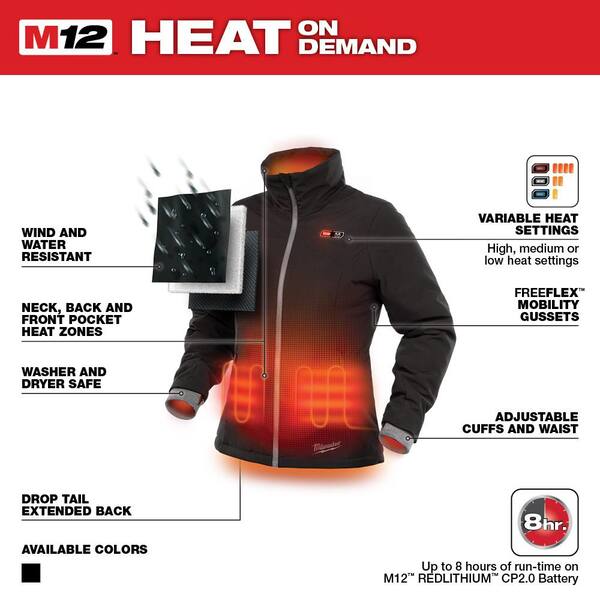 m12 heated coat