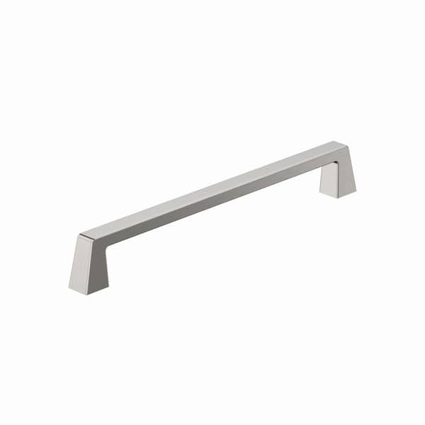 Halston 8 in. (203mm) Satin Nickel Arch Cabinet Pull