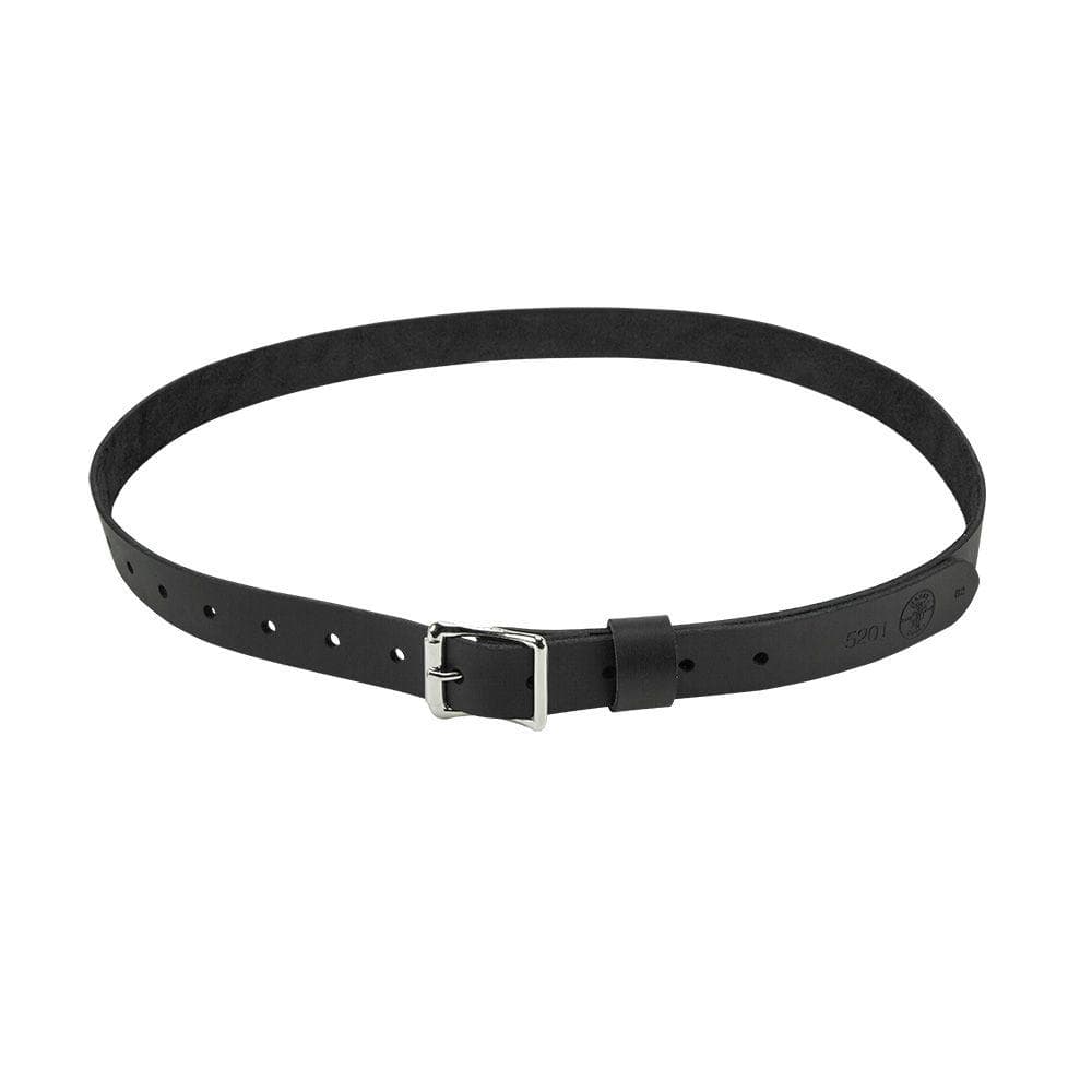 Tube H belt buckle & Leather strap 32 mm