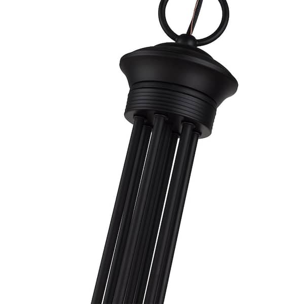 Livex Lighting Estate 12-Light Black Chandelier 42680-04