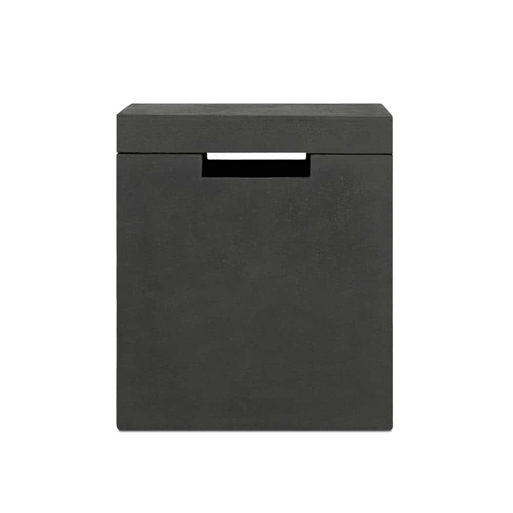 Carbon Concrete Propane Tank Cover and Accent Table