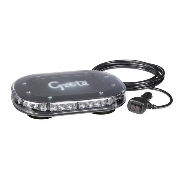 Grote Class I Compact LED Light Bar with Magnetic Mount, Amber, 12V/24V