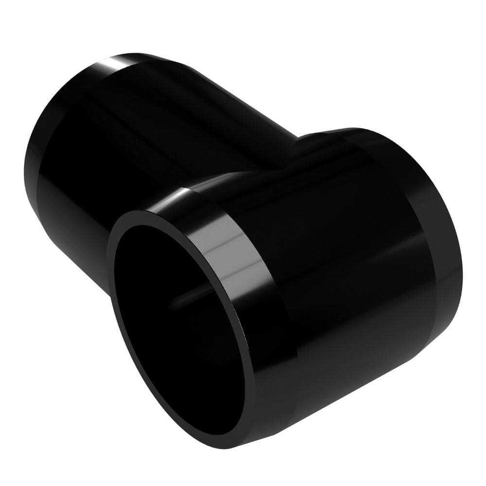 1-1/2 in. Furniture Grade PVC Slip Sling Tee in Black (4-Pack) price history on PriceWatchPro