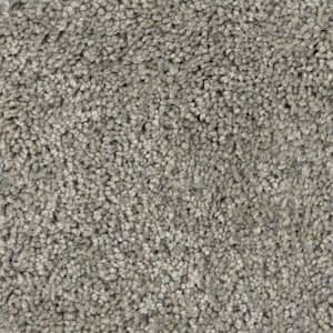 Bays Mountain - Creekside - Gray 12 ft. 40 oz. SD Polyester Texture Full Roll Carpet (1080 sq. ft./Roll)