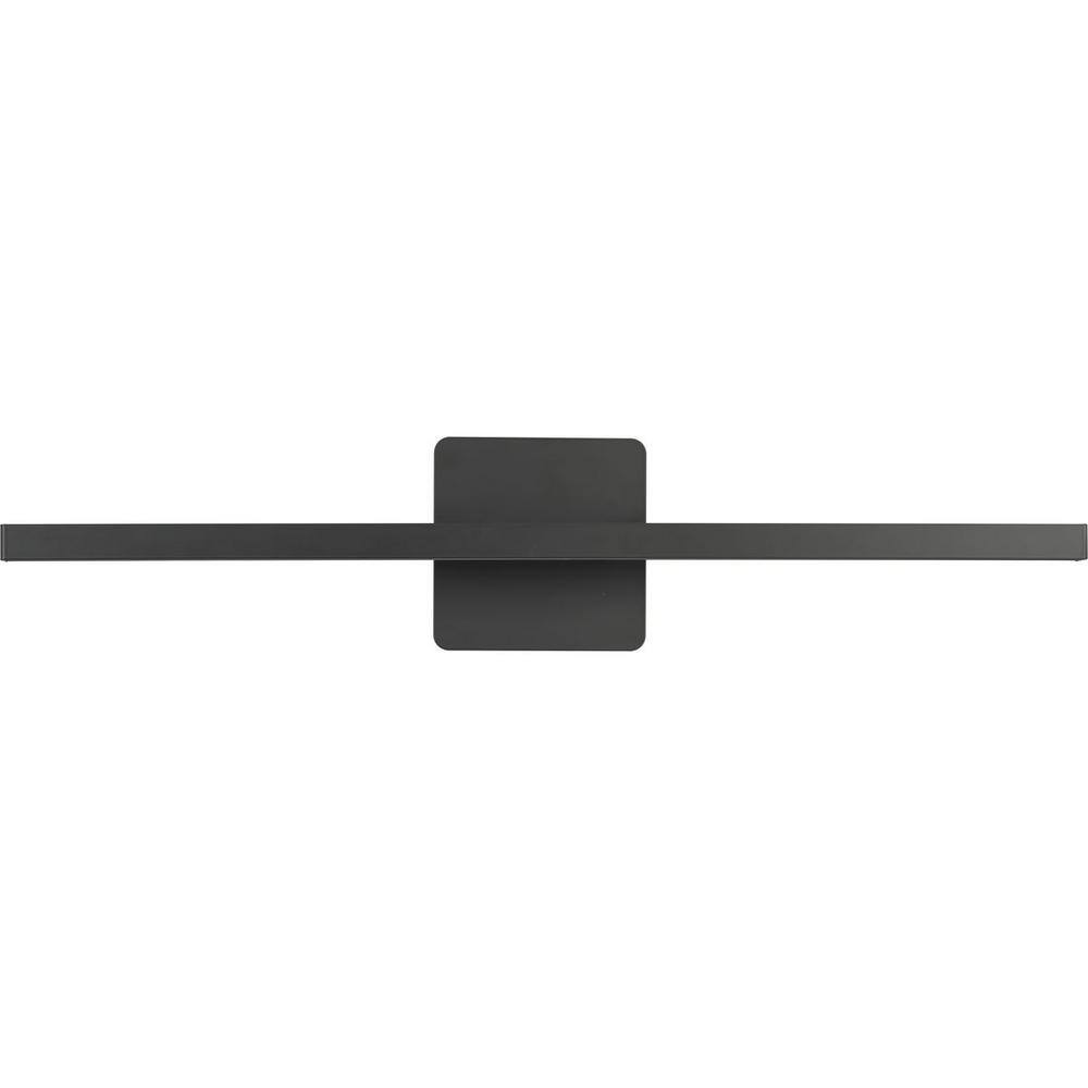24-Inch Matte Black Aluminum Dimmable Vanity Light