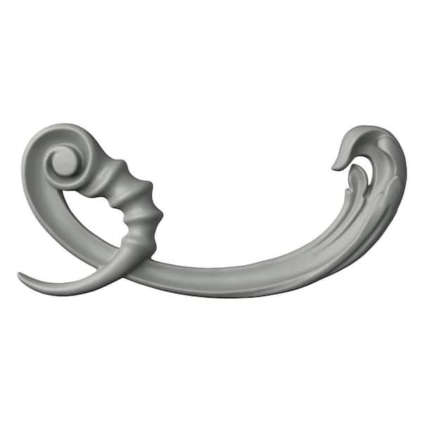 Ekena Millwork 1.13 in. x 5.375 in. x 12 in. Polyurethane Applique and Onlay Moulding