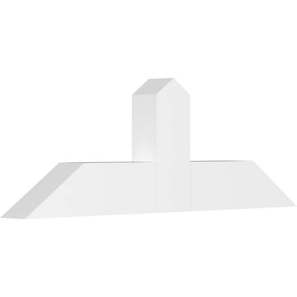 Ekena Millwork Portland 48 in. W x 16 in. H x 4 in. D Signature Polyurethane Bracket
