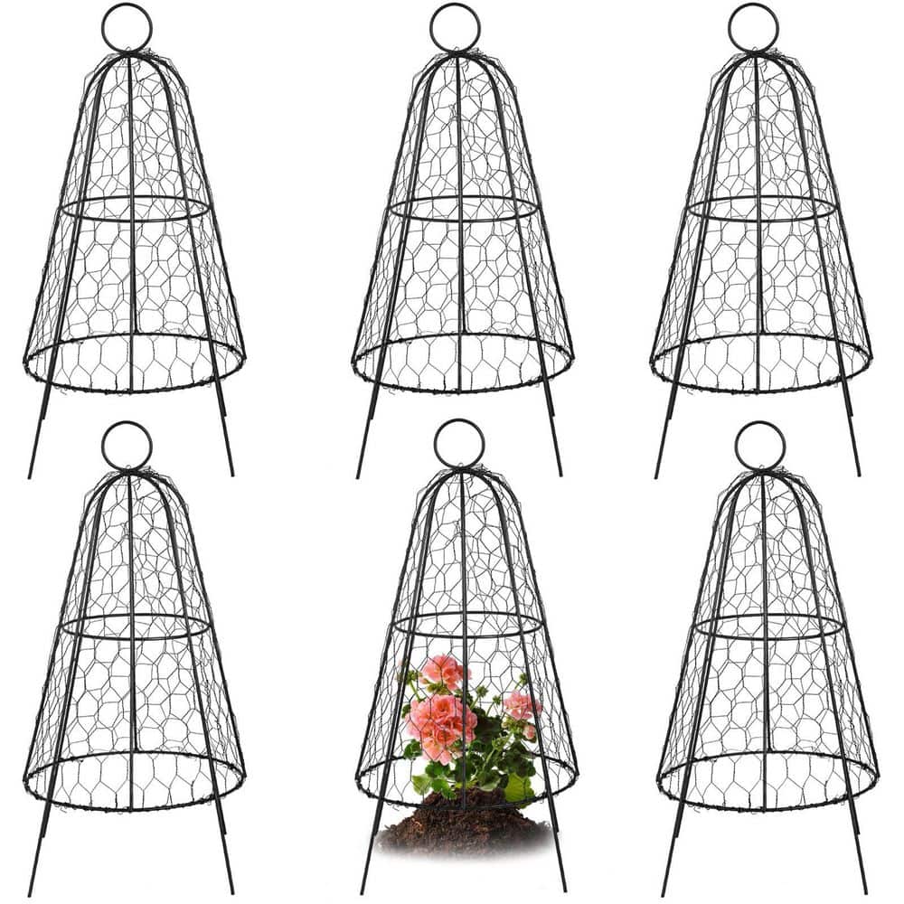 10PCS Garden Chicken Wire Cloche 13x15.7 Inch Plant Protector and
