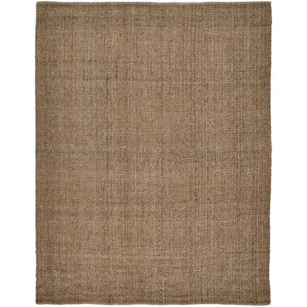HomeRoots 2 X 8 Brown Solid Color Area Rug