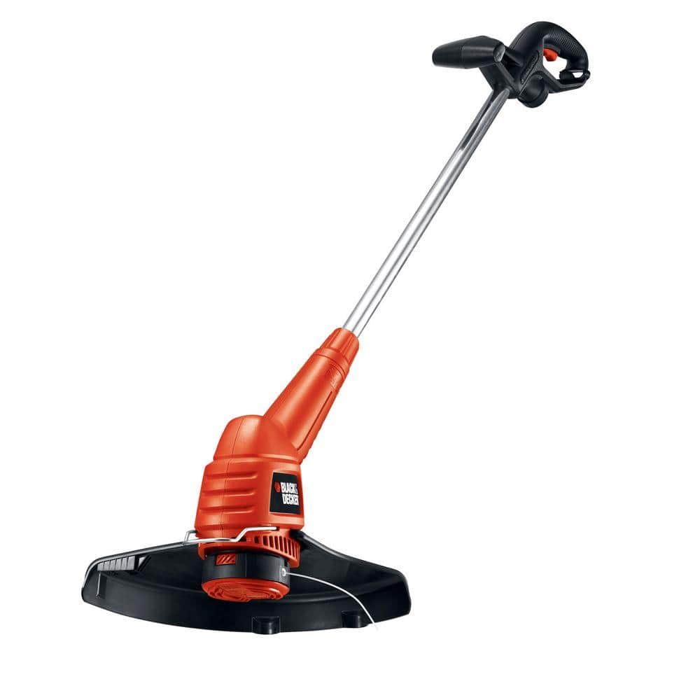 BLACK+DECKER EASYFEED 14-in Straight Shaft Corded Electric String Trimmer  in the String Trimmers department at