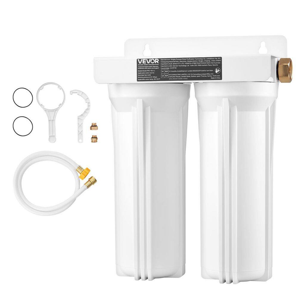 RV Water Filtration System, 2-Cartridge Water Filter System for Campers, Remove Sediments, Chlorine, Bad Tastes, Odors price history on PriceWatchPro