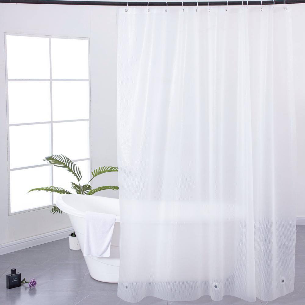 SKL Home Windsor Leaves 72 in x 96 in Fabric Shower Curtain