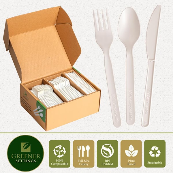 Perfect Stix Disposable Wooden OKA4 Forks, 6" Pack Of 300