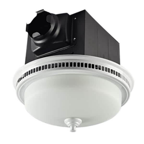 LIFT BRIDGE KITCHEN & BATH Decorative White 110 CFM Ceiling Bathroom ...