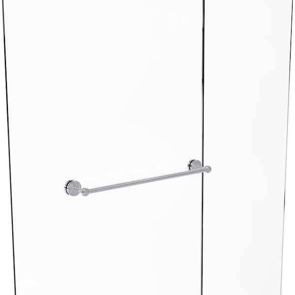 Waverly Place 24 in. Over-the-door Shower Door Towel Bar in Polished Chrome