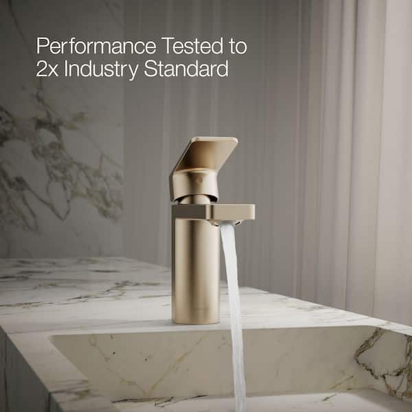 KOHLER Parallel Single-Handle Bathroom Sink Faucet 1.0 Gpm in