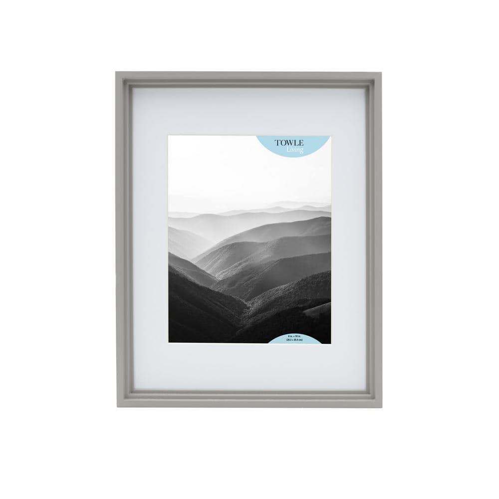 Gray Matte Aluminum Wall Mount Poster Frame