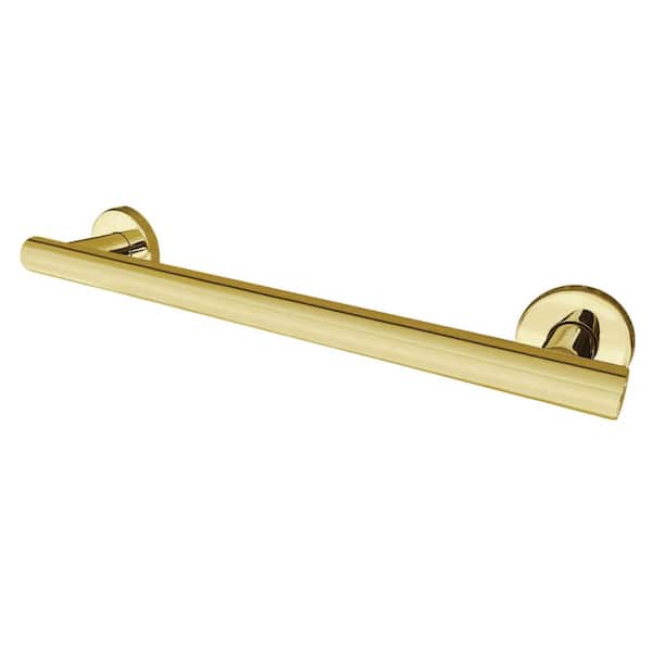 Kingston Brass Berwyn 16 in. x 1.25 in. Grab Bar in Polished Brass