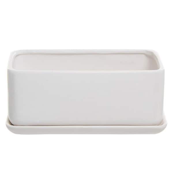self-watering indoor plant pots Self-Watering Planter with Water Level Indicator main image 1