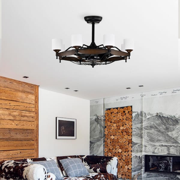 ｈｉｎａｈブラウン Staykiwi 33 in. Indoor Red Brown Wood Grain Chandelier
