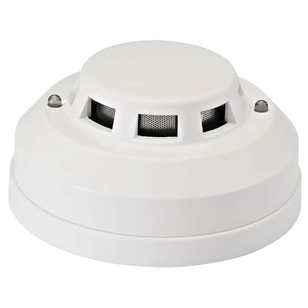 SPT Wired Home Photoelectric Natural Gas Leak Sensor Detector Alarm - White